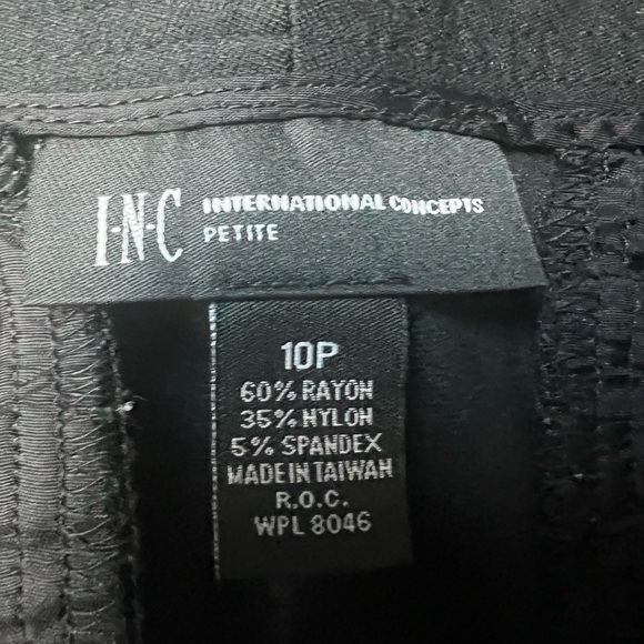 INC International Concepts women black pants - Picture 8 of 8